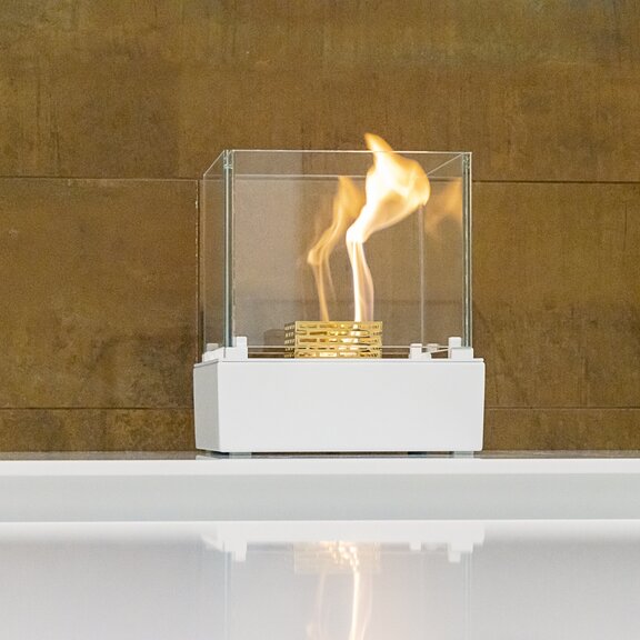 Bioethanol burner Nice white panelling