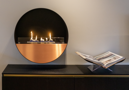 Tokyo bioethanol fireplaces Tokyo bioethanol fireplaces in brass