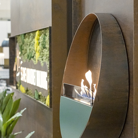 Tokyo bioethanol fireplaces Tokyo bioethanol fireplaces as wall decoration