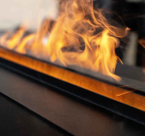 Hybrid Mist Water Vapour Water vapour from the electric fireplace Hybrid Mist with LED