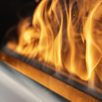 Electric fire Hybrid Mist steam fire